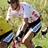 Martin Pedersen in the yellow jersey and Andy Schleck in the polka-dotted one during the Tour of Britain 2006